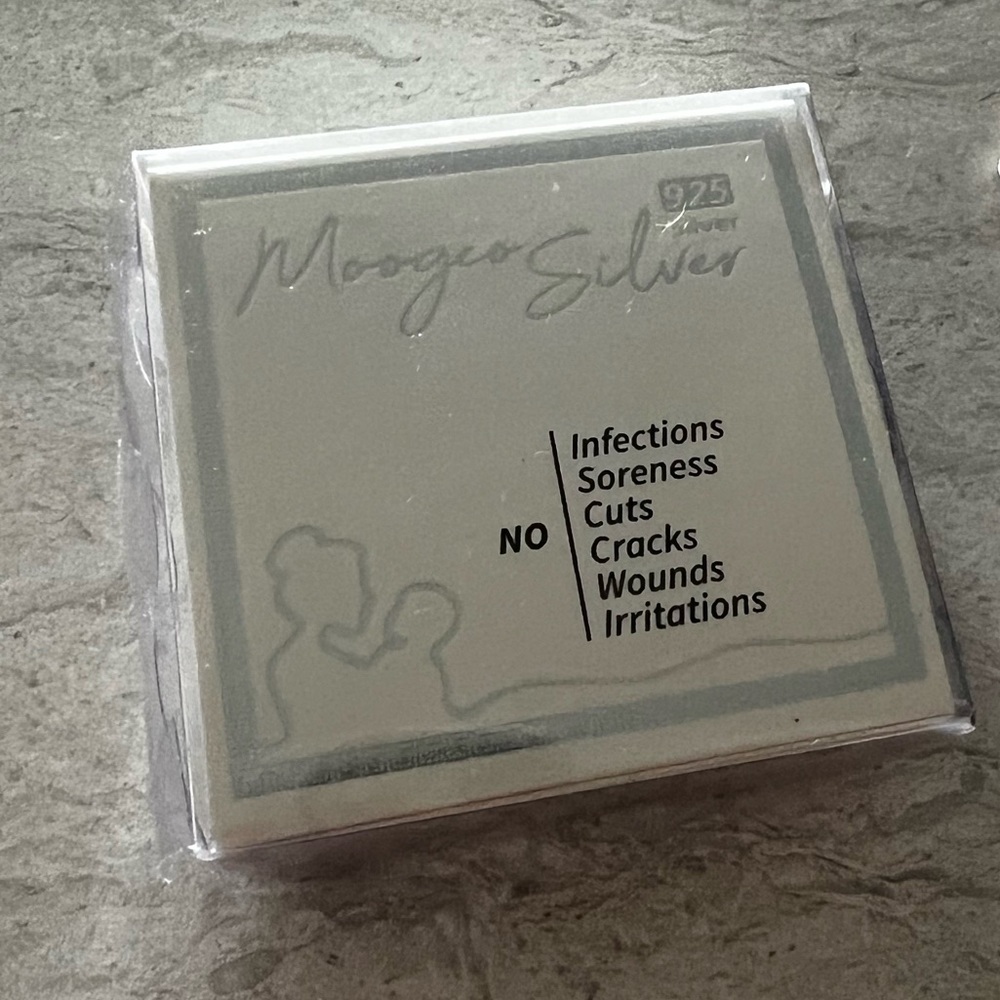 Silverette nursing cups BRAND NEW 925 silver